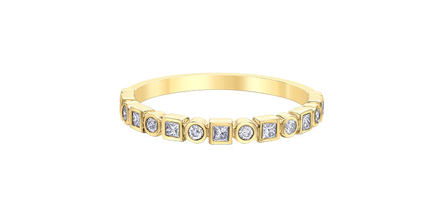 Gold bracelet with embedded diamonds on a white background