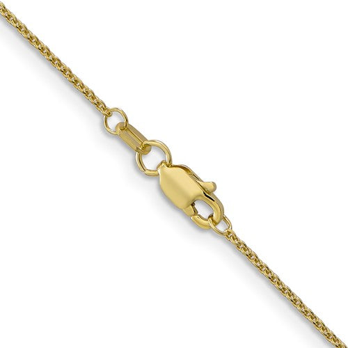 10K Gold 1.4mm Cable Chain
