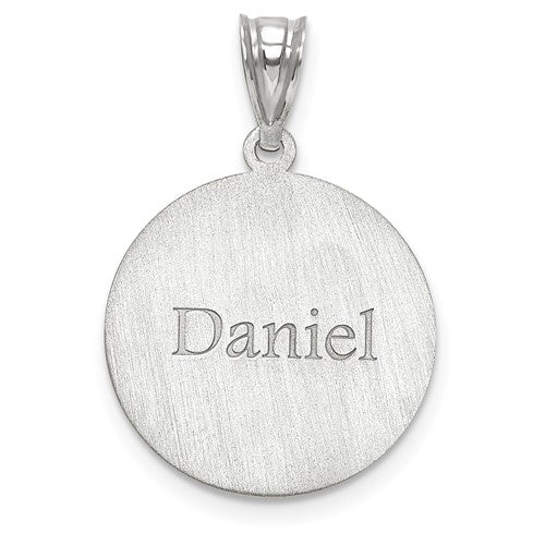 Personalized Baseball Number And Name Pendants