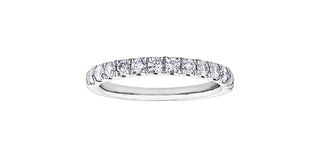10k White Gold 0.50cttw Diamond Pave Ring