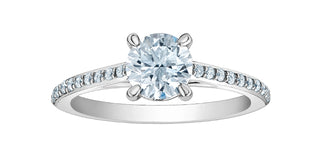 14K Gold 0.70-2.20cttw Lab Grown Diamond Engagement Ring
