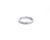 A 14K white gold eternity ring with multiple diamonds set around its circumference.