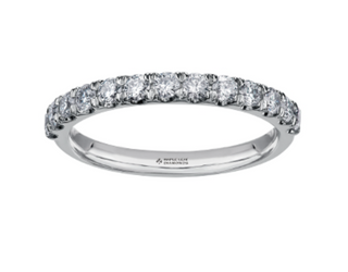 18K White, Yellow, or Rose Gold 0.50-1.50cttw Canadian Diamond Band