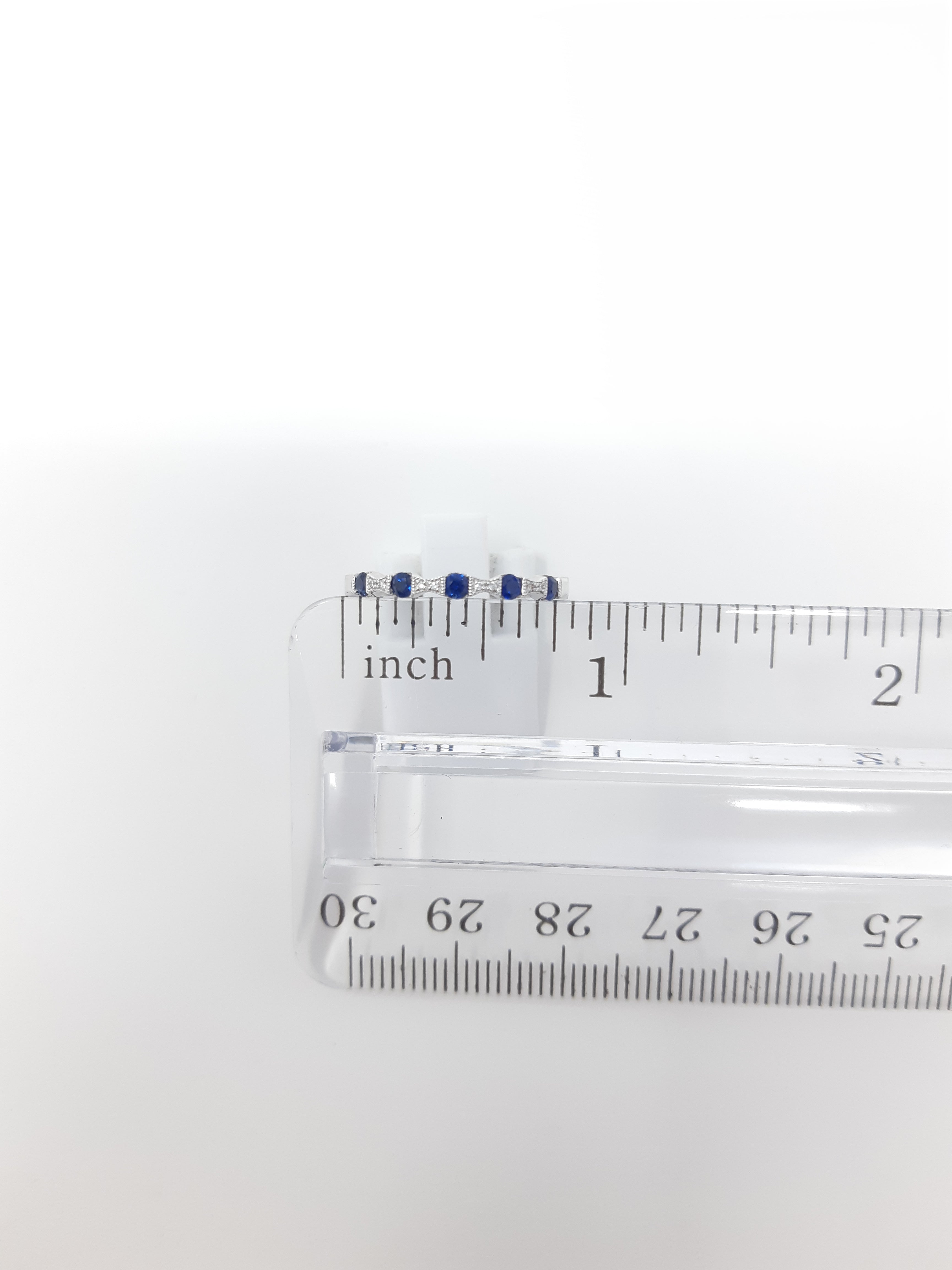 Sapphire and Diamond Ring