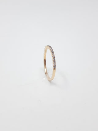 Natural Pink Diamond Band