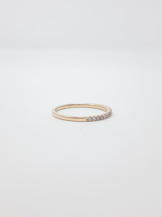 Natural Pink Diamond Band
