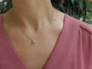 Colgante Moissanita de Plata