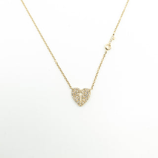 Colgante de diamantes en oro amarillo