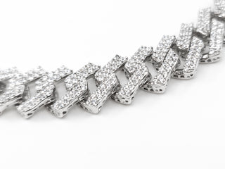 Sterling Silver & Cubic Zirconia Bracelet