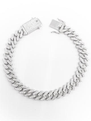 Sterling Silver & Cubic Zirconia Bracelet
