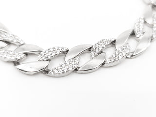 Sterling Silver & Cubic Zirconia Bracelet