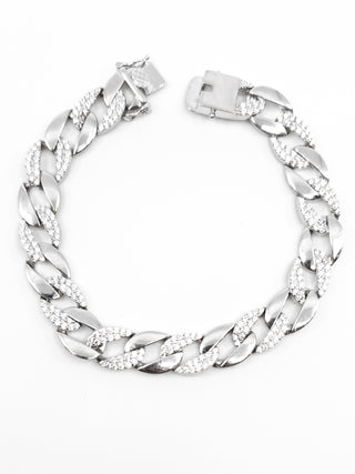 Sterling Silver & Cubic Zirconia Bracelet