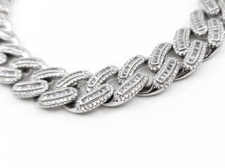 Sterling Silver & Cubic Zirconia Bracelet