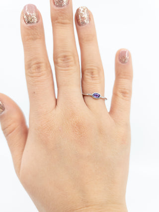 Anillo de amatista