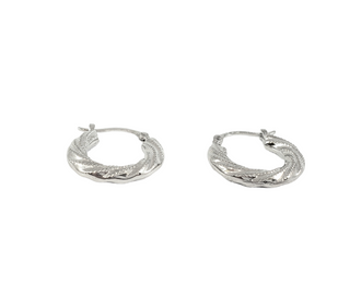 Pendientes Aro Plata Ley 17mm