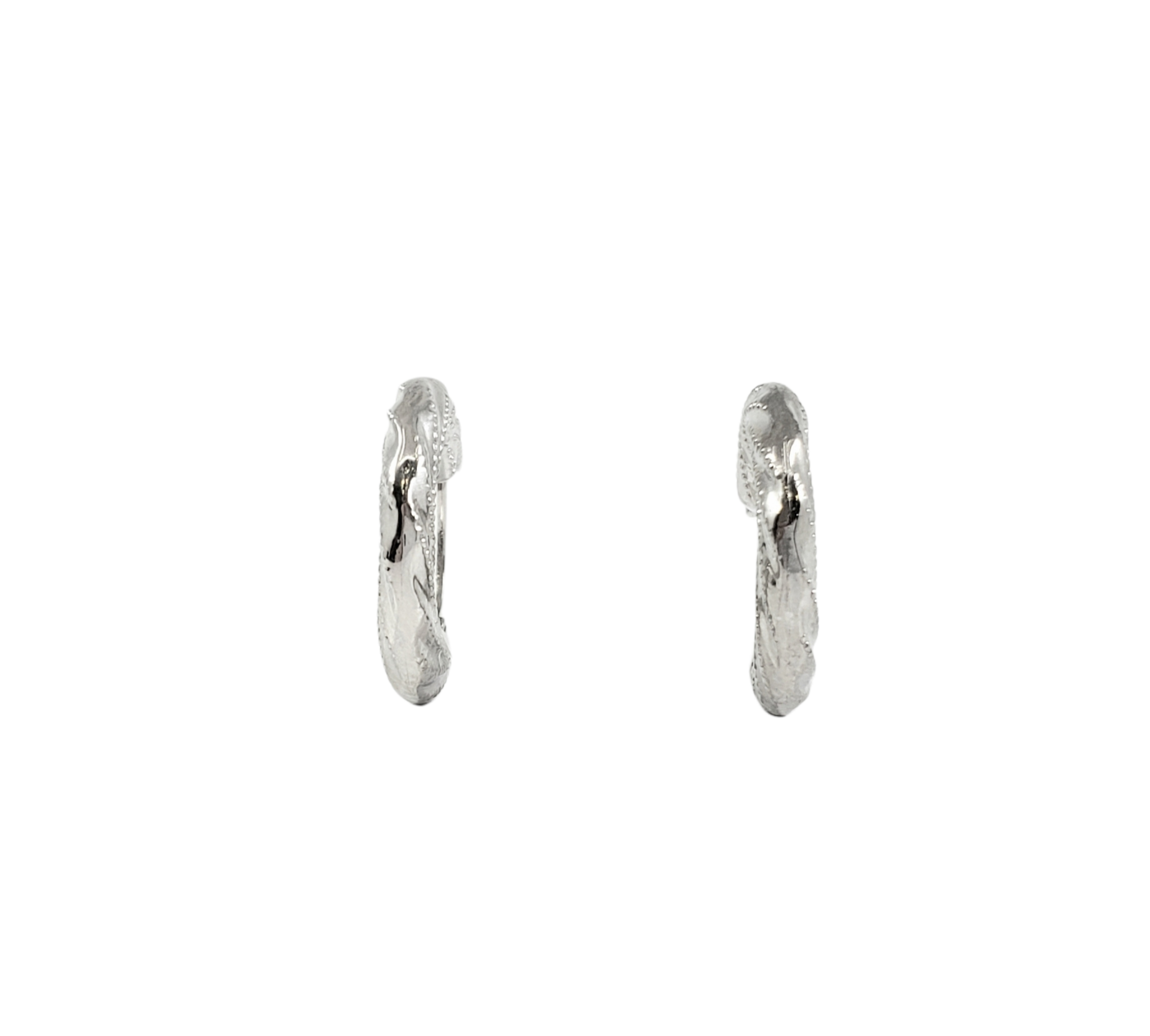 Sterling Silver Hoop Earrings 17mm