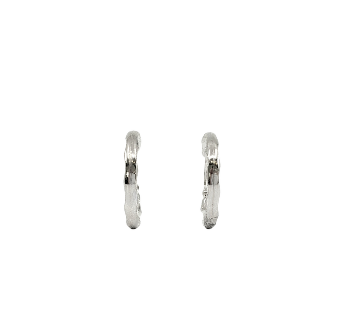 Pendientes Aro Plata Ley 22mm