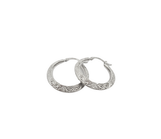 Pendientes Aro Plata Ley 23mm