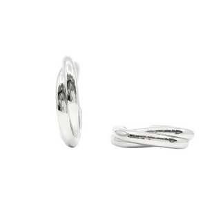 Pendientes Aro Plata Ley 28mm