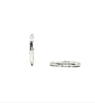 Pendientes Aro Plata Ley 27mm