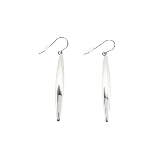 Pendientes de Plata de Ley 57mm