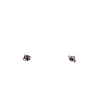 Pendientes de corazón de diamantes de 0,25 quilates en oro blanco de 10 quilates