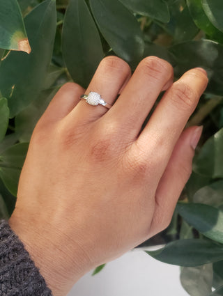 14K White Gold 0.35ctts Diamond Ring