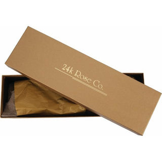 Rosa auténtica rosa lacada chapada en platino 