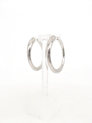 Pendientes Aro Plata Ley 43mm