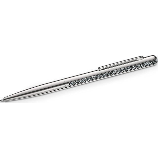 Swarovski Crystal Shimmer Ballpoint Pen, Silver tone, Chromed plated 5595672 - Core
