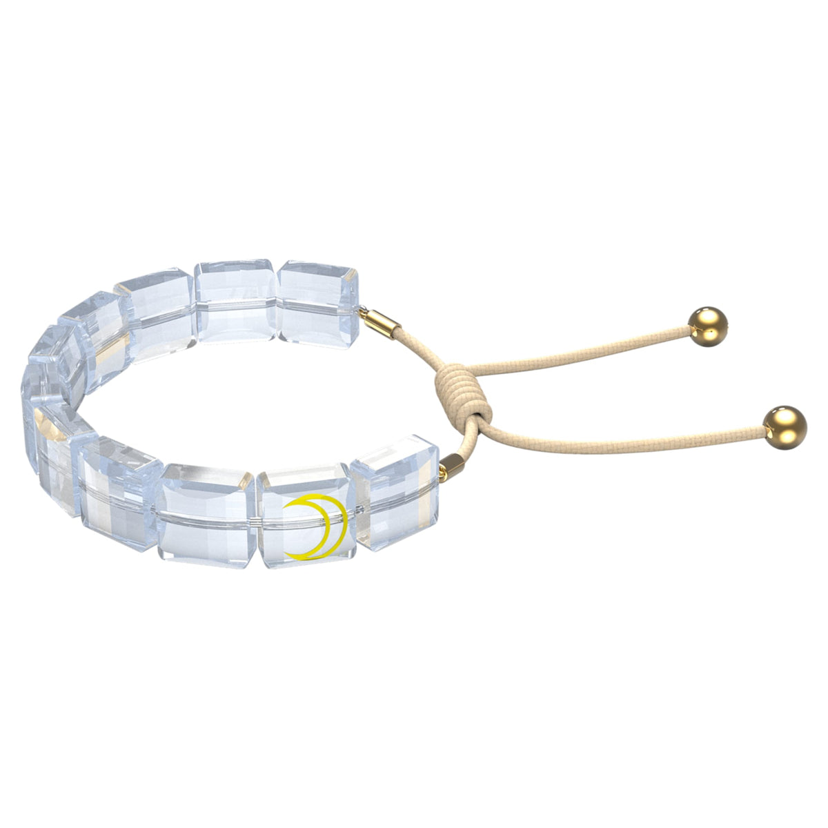 Swarovski Letra bracelet Moon, White, Gold-tone plated 5615863 - Limited Edition- Discontinued