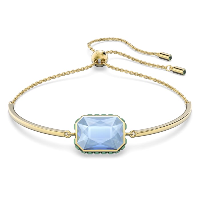 Orbita Bracelet Octagon Cut Crystal, Multicoloured, Gold-Tone Plated - 5616643- Discontinued