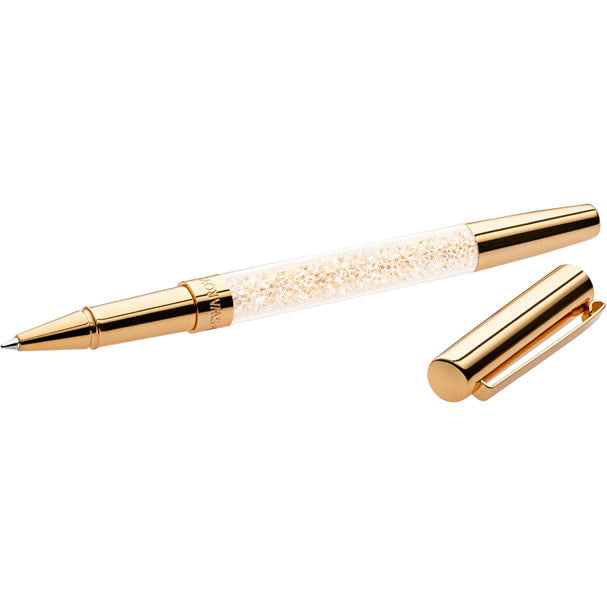 Swarovski Crystalline Stardust Rollerball Pen, Rose Gold Plated 5136548