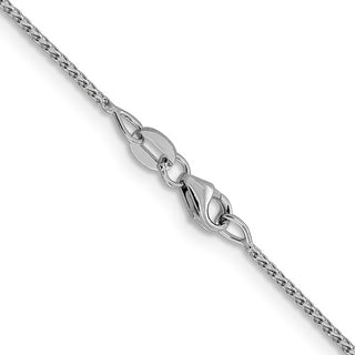 14K Gold 1mm Diamond Cut Open Franco Chain