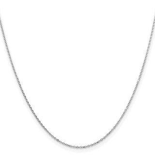 Cadena Rolo de oro de 14 quilates de 1,05 mm con talla de diamante 
