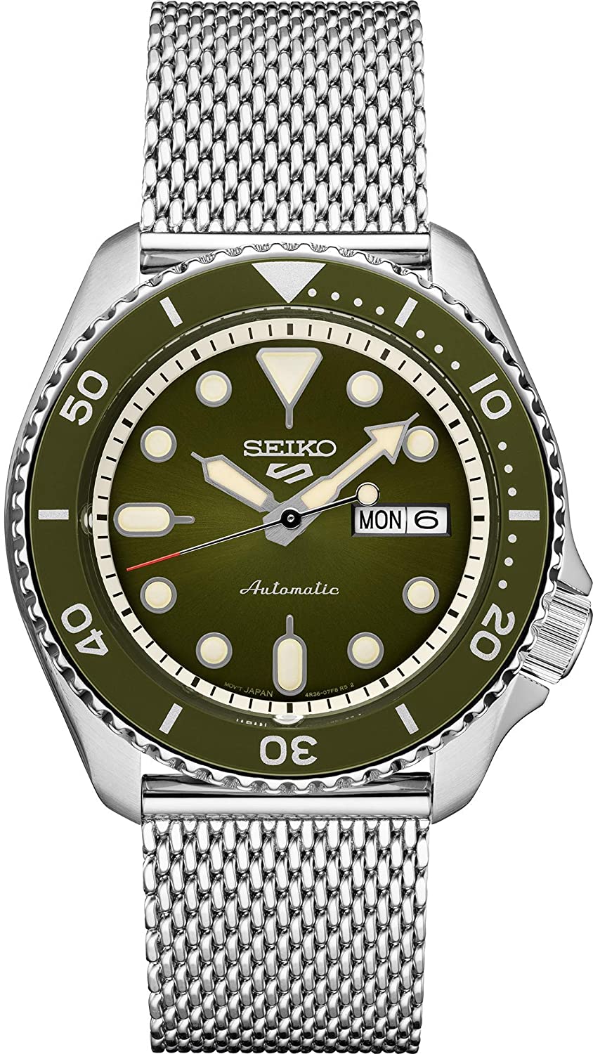 SEIKO 5 Sports Suits Stainless Steel Watch SRPD75K1