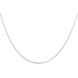 Adjustable Sterling Silver Rolo Chain 16&quot; - 24&quot;