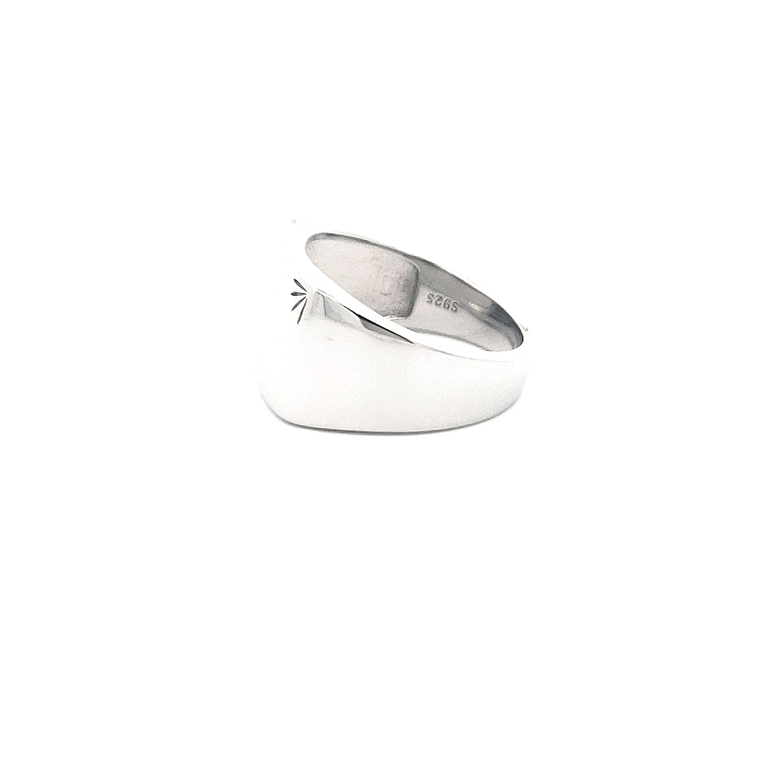 Silver 925 High Polish Engravable Ring
