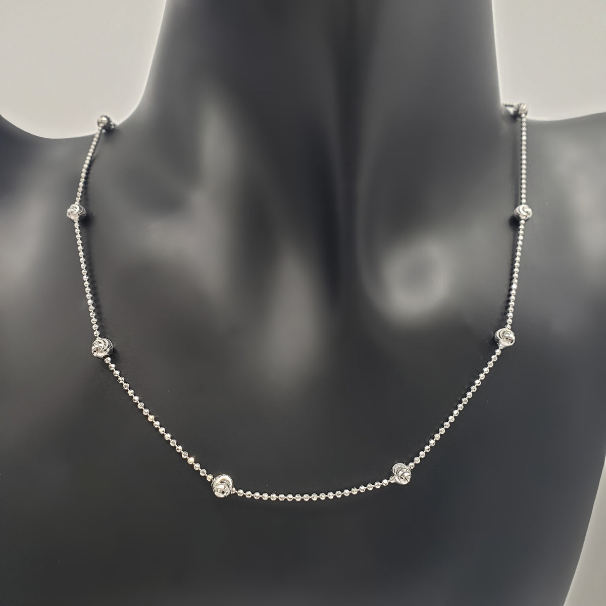 Sterling Silver Ball Chain 18&quot;
