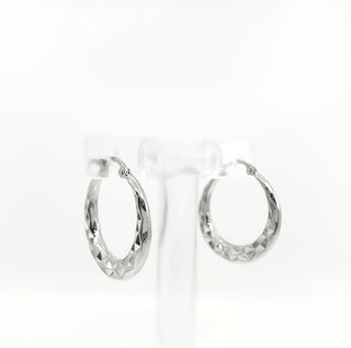 Pendientes Aro Plata Ley 27mm