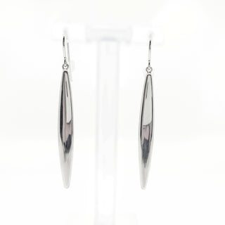 Pendientes de Plata de Ley 57mm