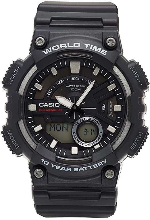 Casio Digital Analog Watch AEQ110W-1AV