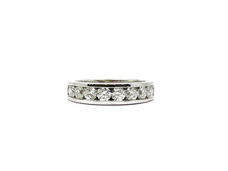 14K White Gold 1.10cttw Diamond Ring
