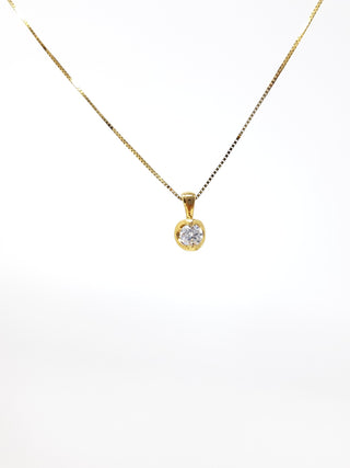 Colgante de diamantes canadiense