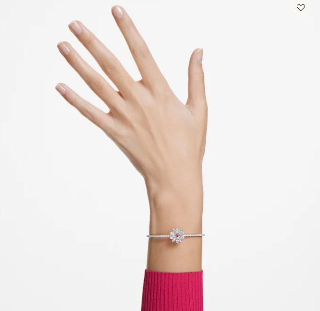 Swarovski Eternal Flower Bangle 5643046 Discontinued Dana Dow