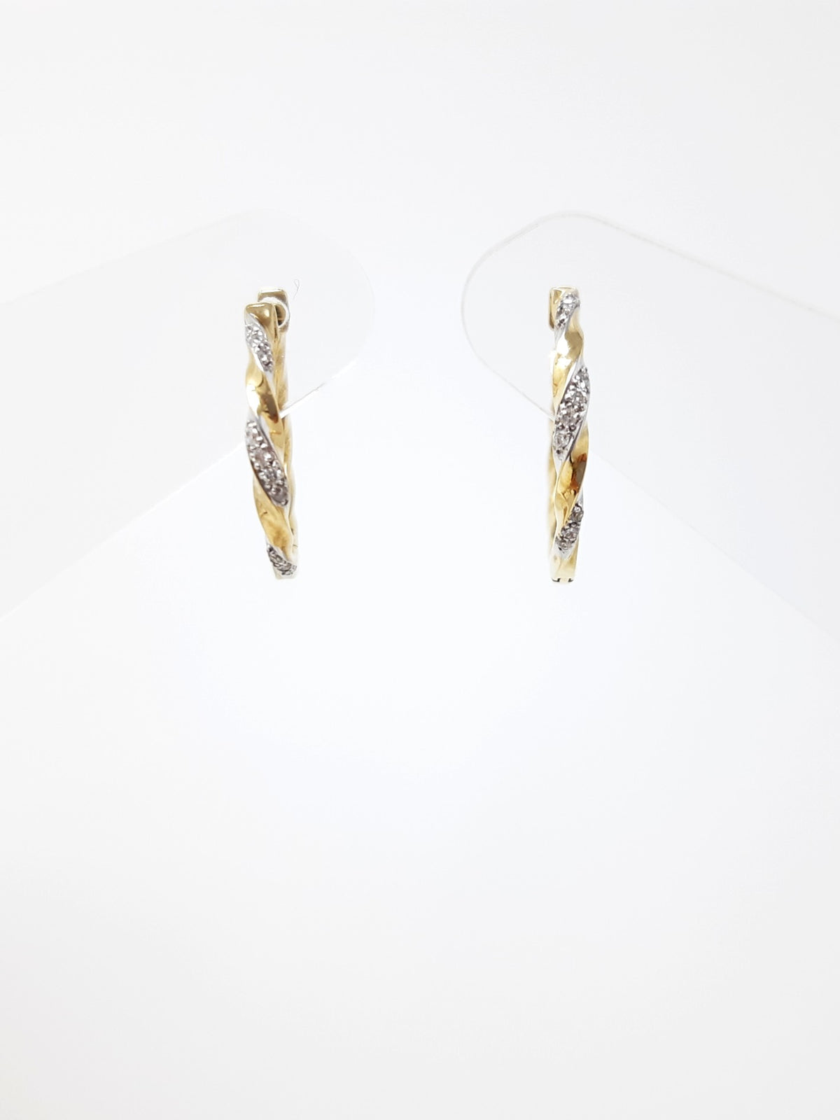 Pendientes de diamantes