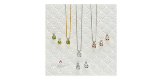 14K White Gold Aquamarine and Canadian Diamond Earrings