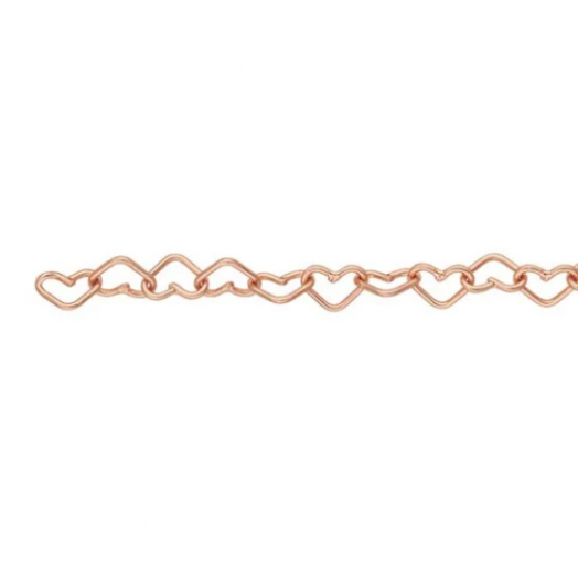 Ella Chain, 14/20 Gold Filled Rose Chain by the Inch - Bracelet / Necklace / Anklet Permanent Jewellery