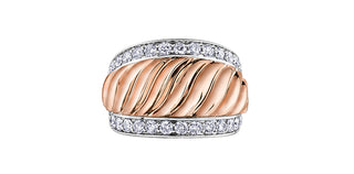 Rose Gold and Diamond Ring