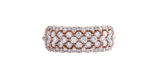 10K Rose Gold 1.00cttw Diamond Ring, size 6.5